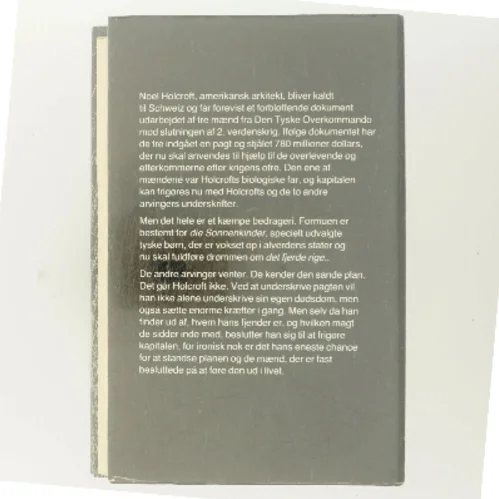 Solens børn. Bind 1: Holcroft pagten af Robert Ludlum (Bog)