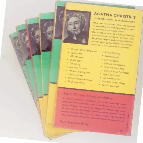 Døden kommer med posten af Agatha Christie (Bog)