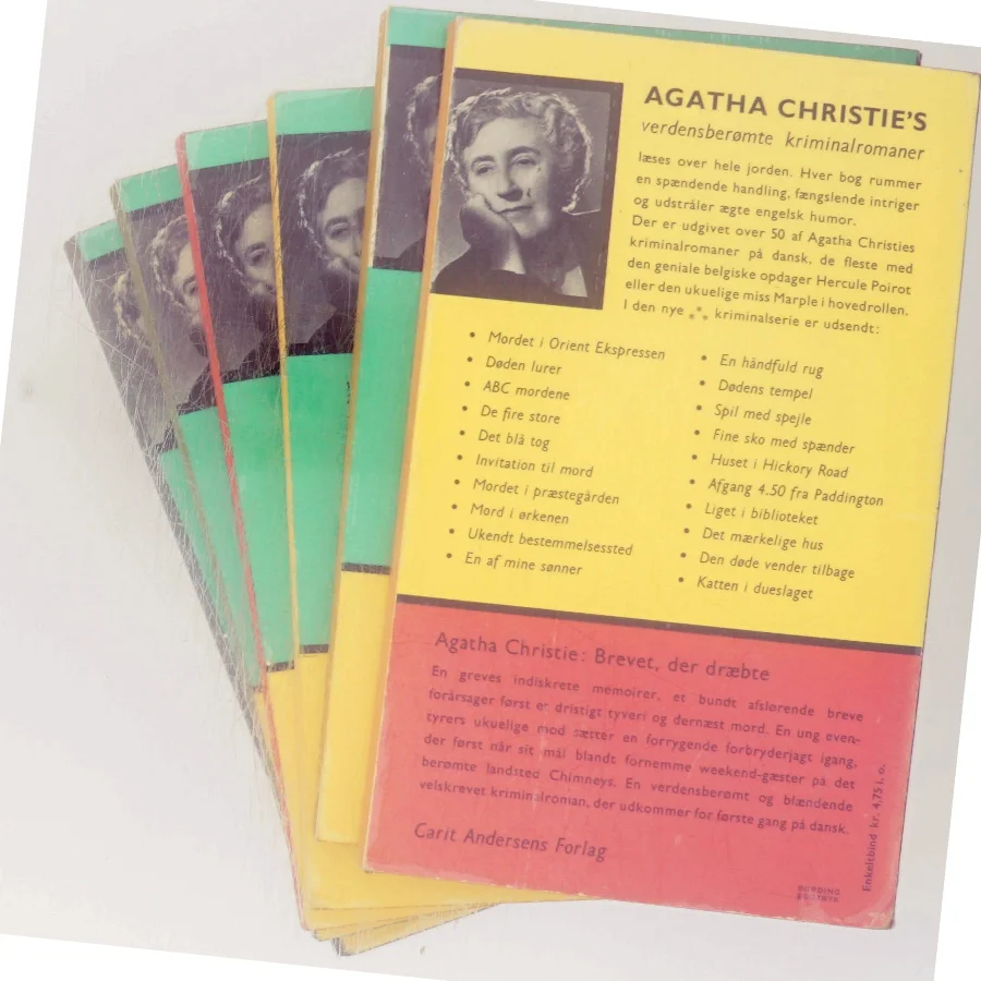 Døden kommer med posten af Agatha Christie (Bog)