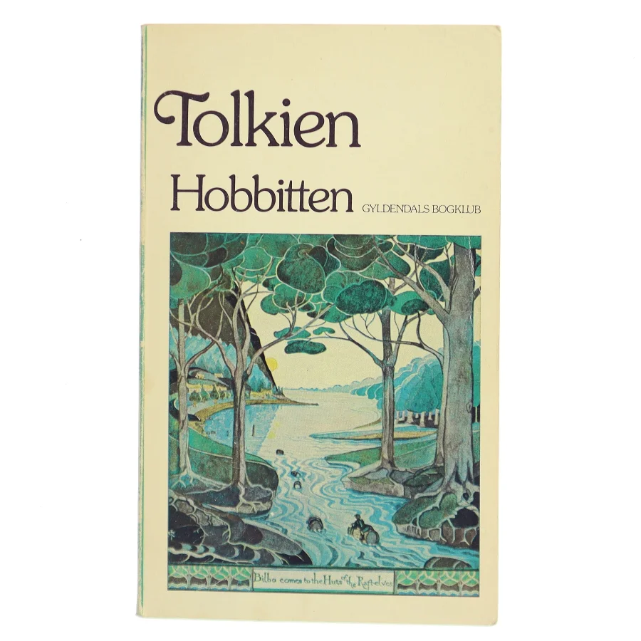 Hobbitten bog af Tolkien fra Gyldendals Bogklub af Tolkien (Bog)