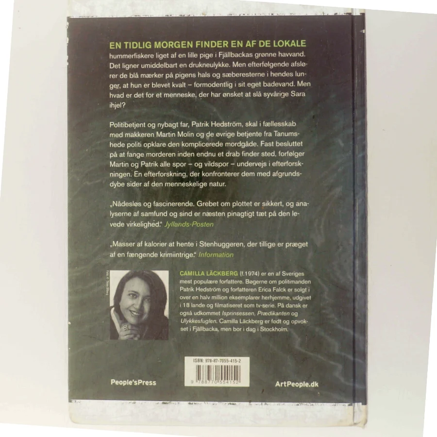 Stenhuggeren : kriminalroman af Camilla Läckberg (Bog)