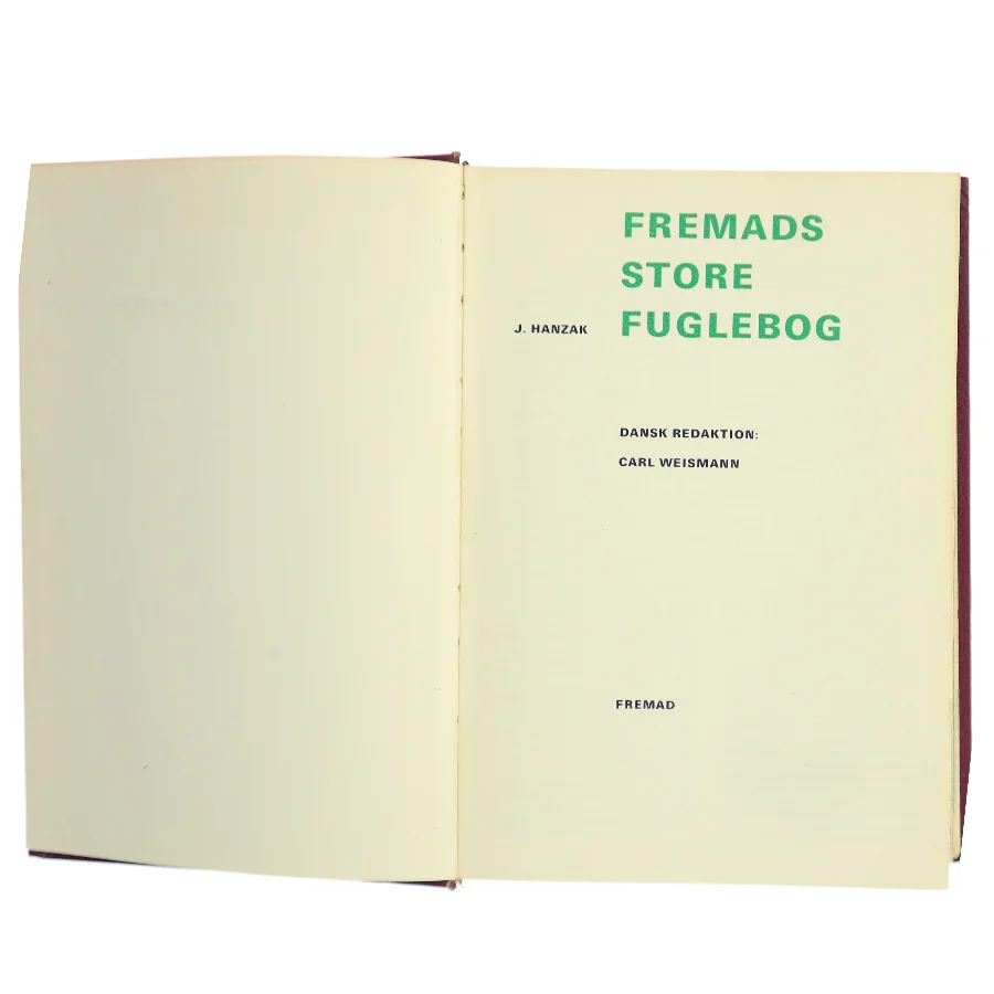 Fremads store fuglebog af J. Hanzak (Bog)