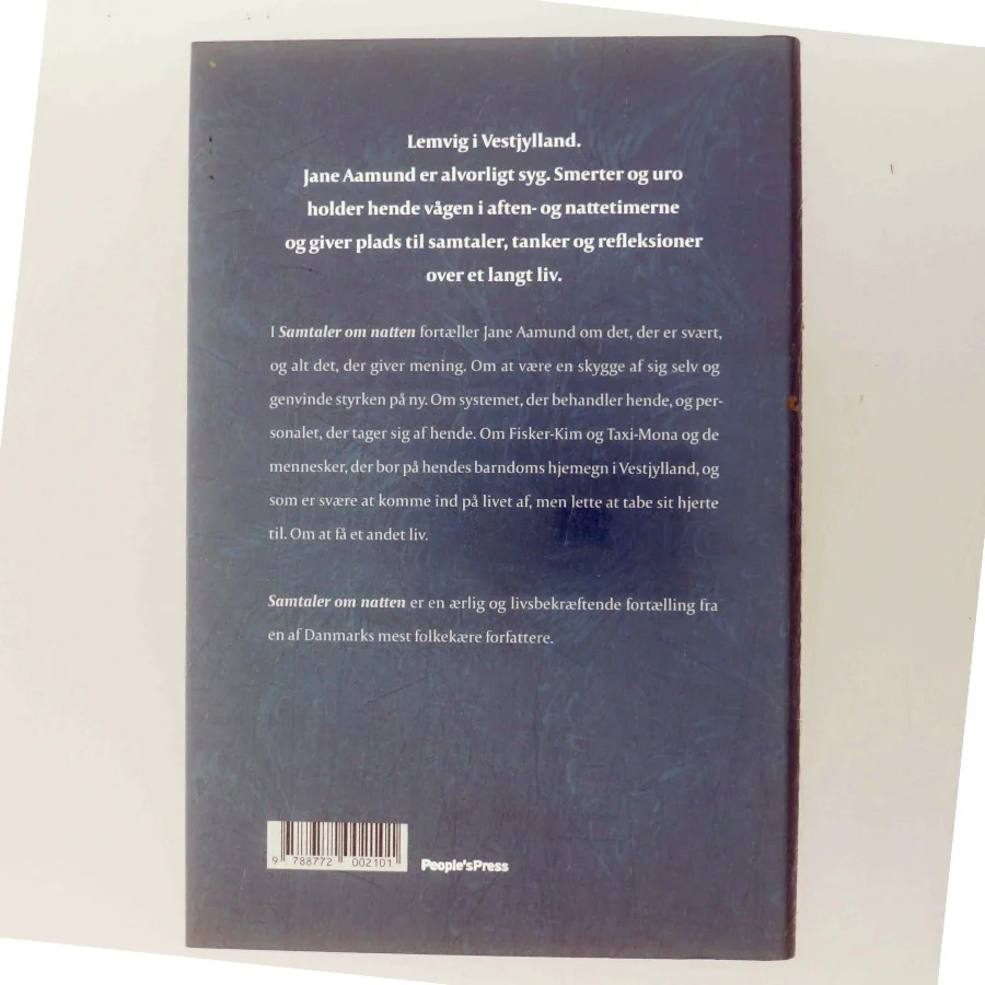 Samtaler om natten af Jane Aamund (Bog)