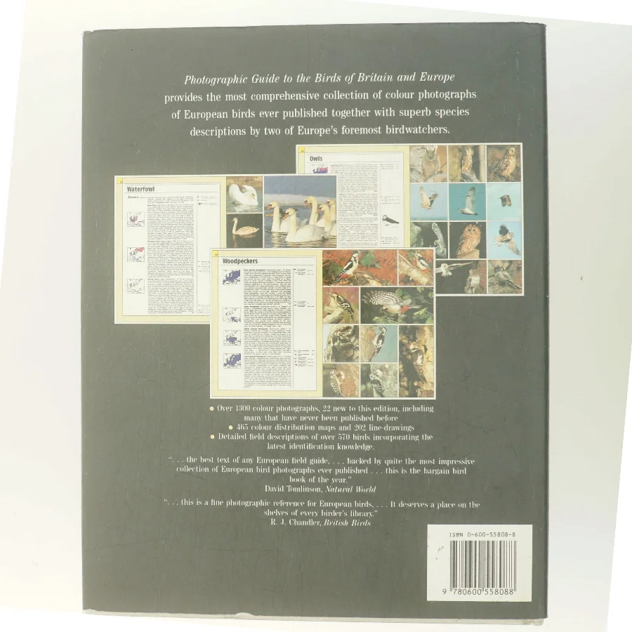 Photographic Guide to the Birds of Britain and Europe (Bog)
