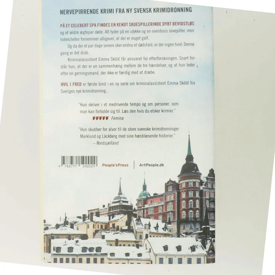 Hvil i fred : krimi af Sofie Sarenbrant (Bog)