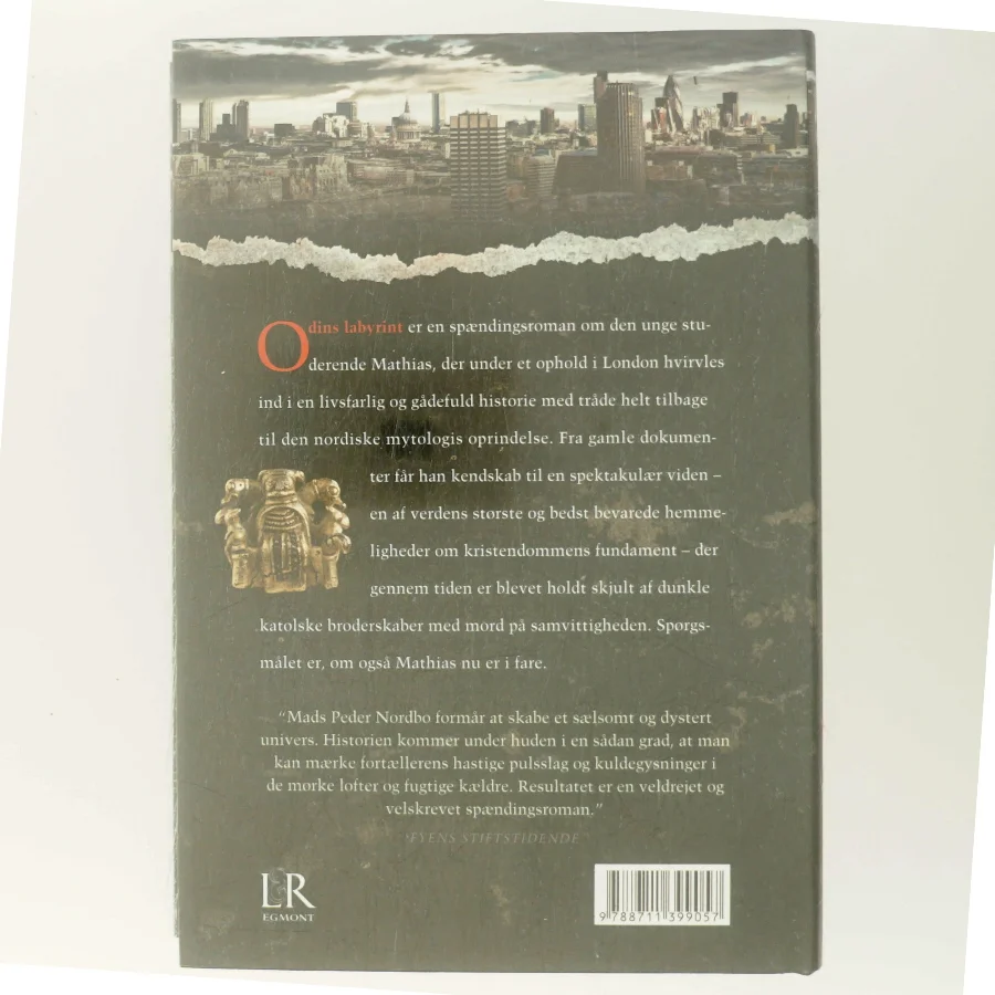 Odins labyrint : et glasbarns fortællinger af Mads Peder Nordbo (Bog)