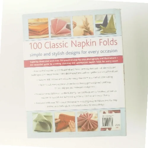 100 Classic Napkin Folds af Rick Beech (Bog)