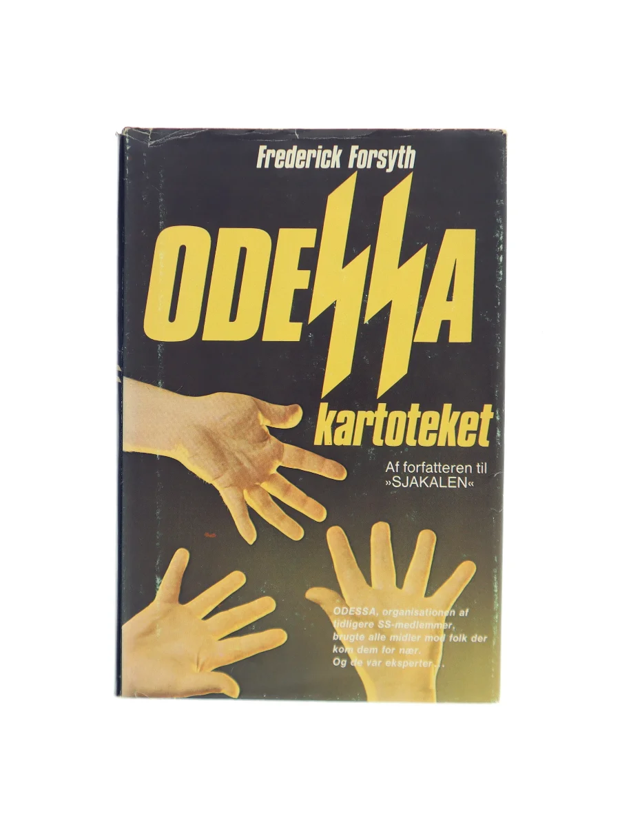 Forsiden af Odessa kartoteket (The Odessa File) af Frederick Forsyth