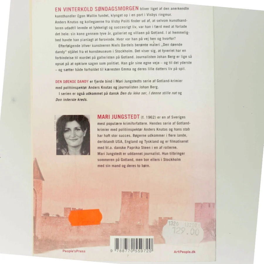 Den døende dandy af Mari Jungstedt (Bog)