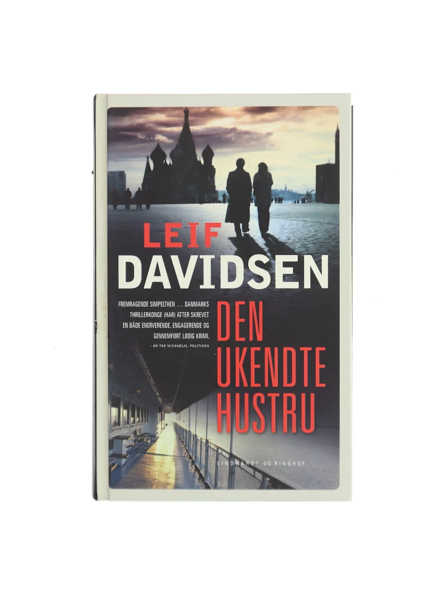 Forsiden af Den ukendte hustru af Leif Davidsen