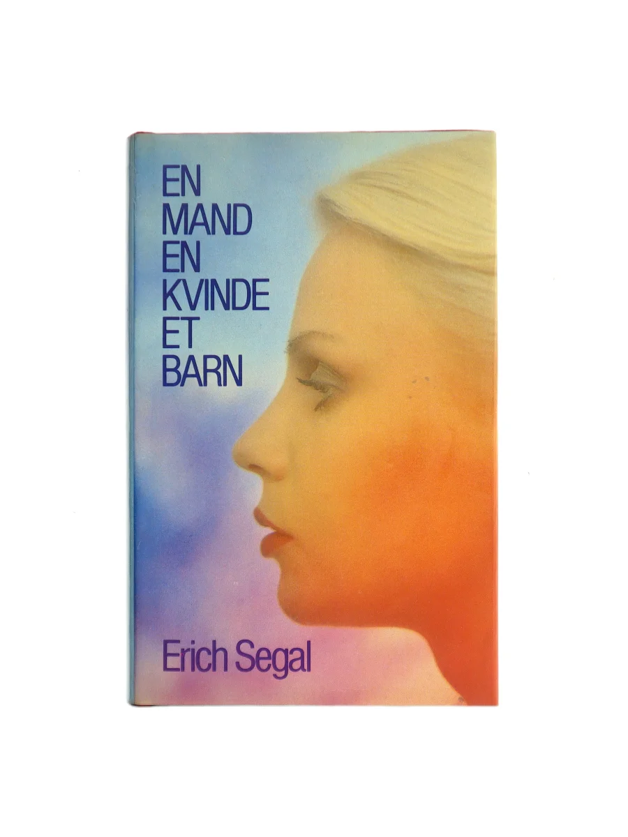 Forsiden af En mand en kvinde et barn af Erich Segal
