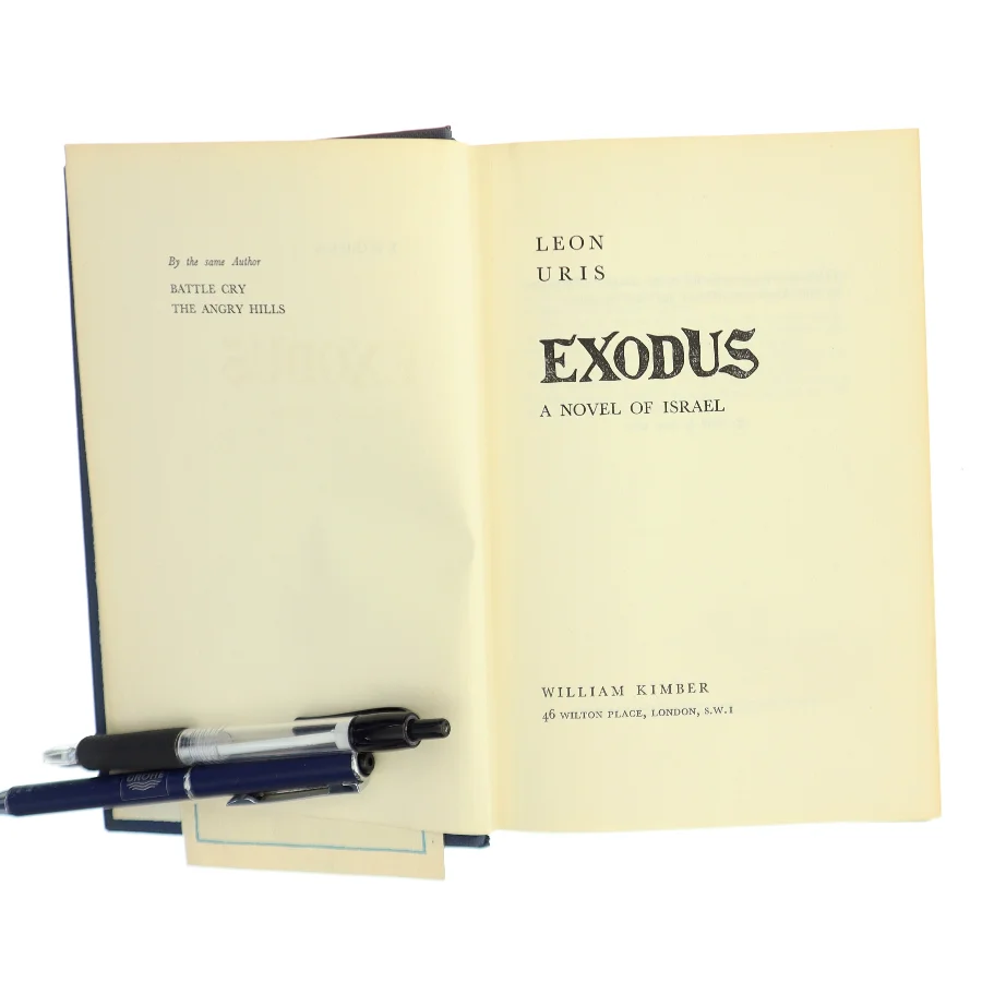 Exodus af Leon Uris (Bog)