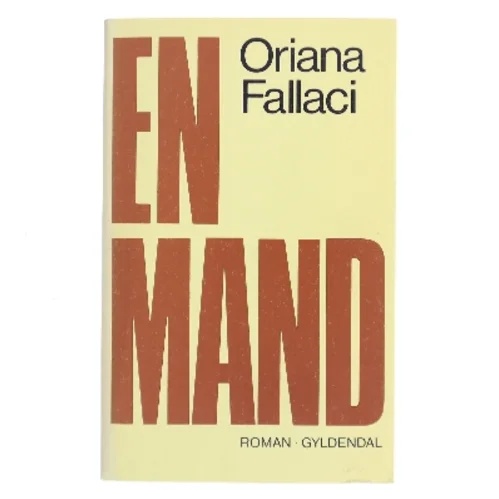 En mand af Oriana Fallaci (Bog)