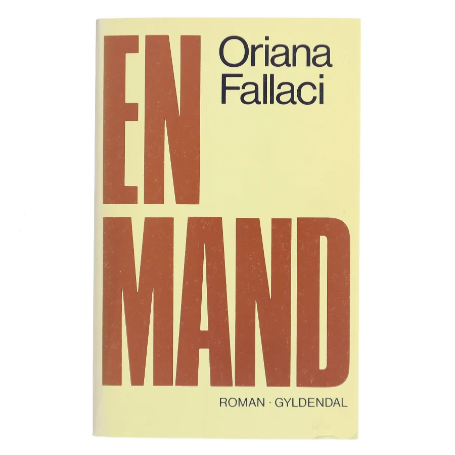 En mand af Oriana Fallaci (Bog)