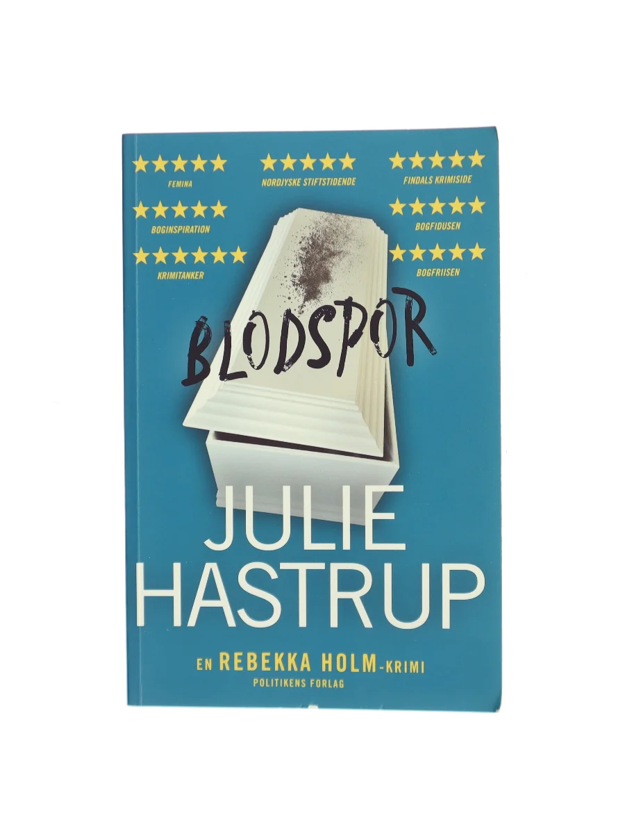Forsiden af Blodspor af Julie Hastrup