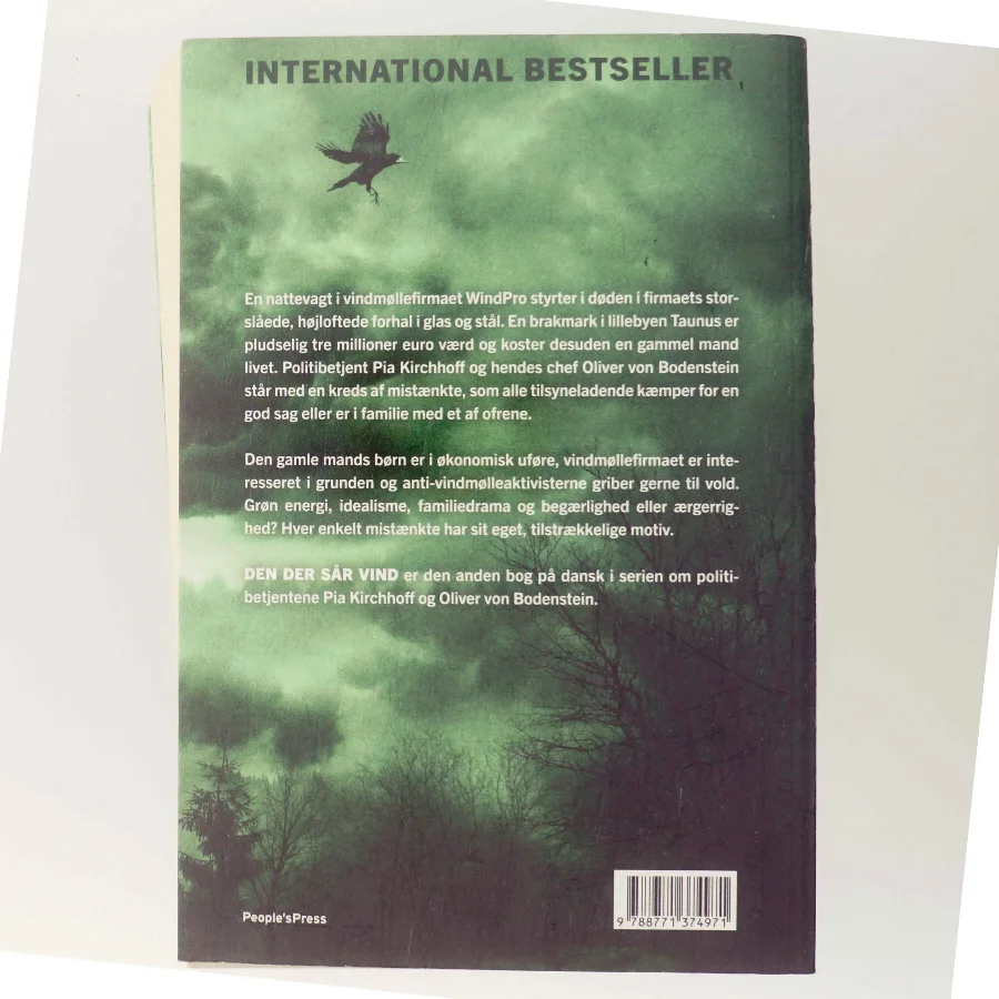 Den der sår vind : kriminalroman af Nele Neuhaus (Bog)