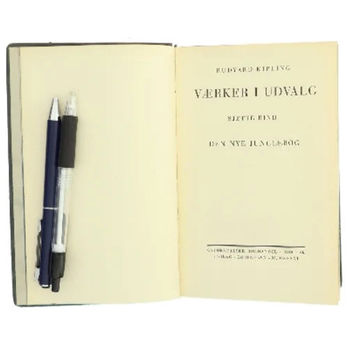 Værker i Udvalg - Sjette Bind: Den Nye Junglebog af Rudyard Kipling (Bog)