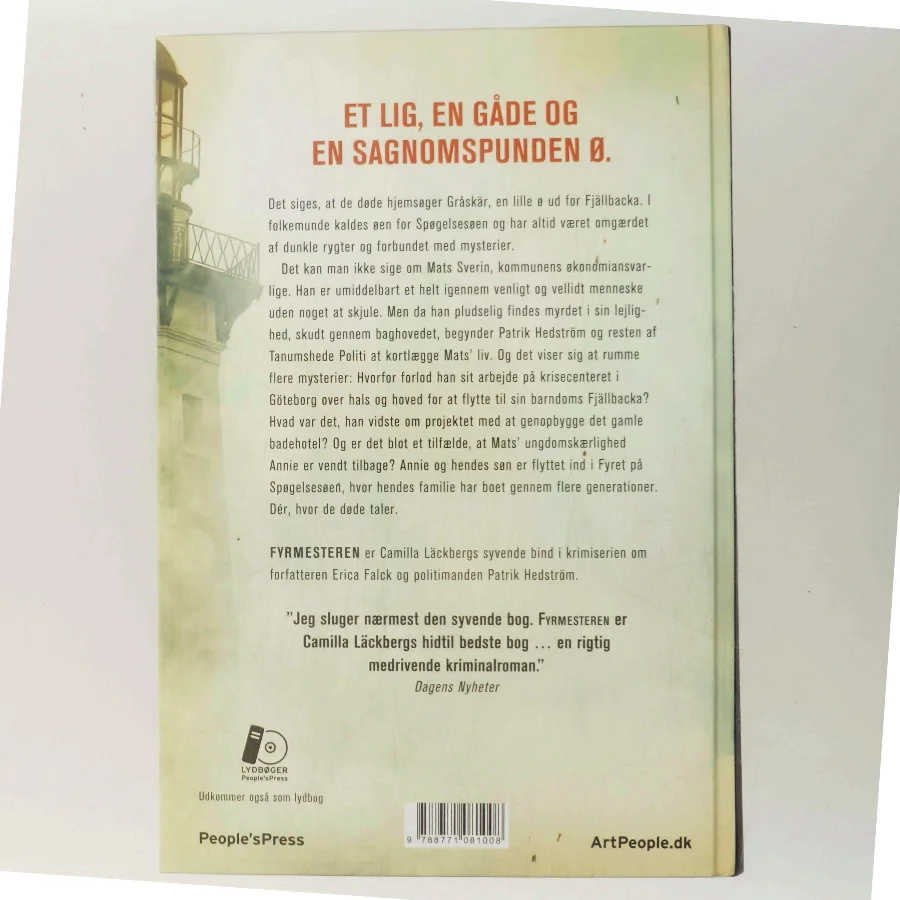 Fyrmesteren : kriminalroman (Klassesæt) af Camilla Läckberg (Bog)