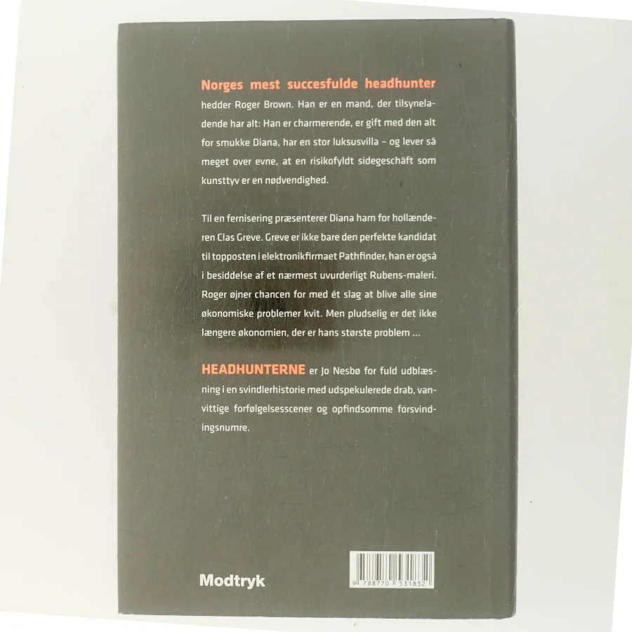 Headhunterne : roman af Jo Nesbø (Bog)