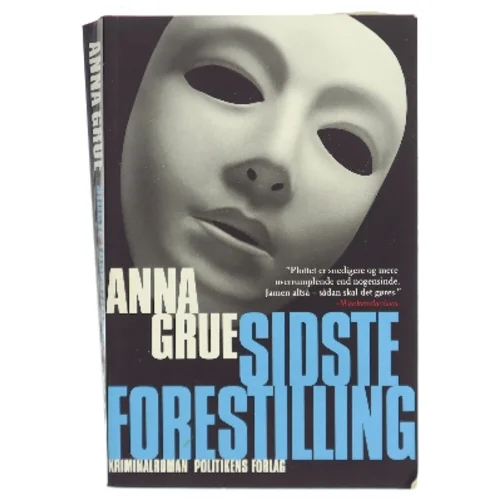 Sidste forestilling af Anna Grue (Bog)