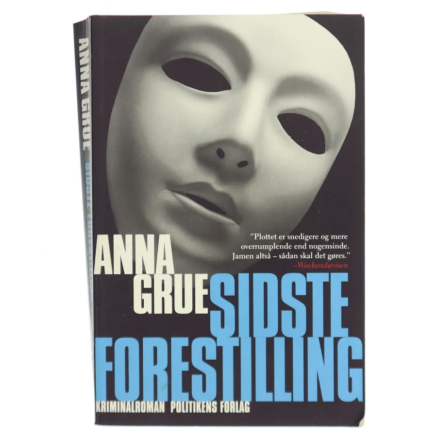 Sidste forestilling af Anna Grue (Bog)