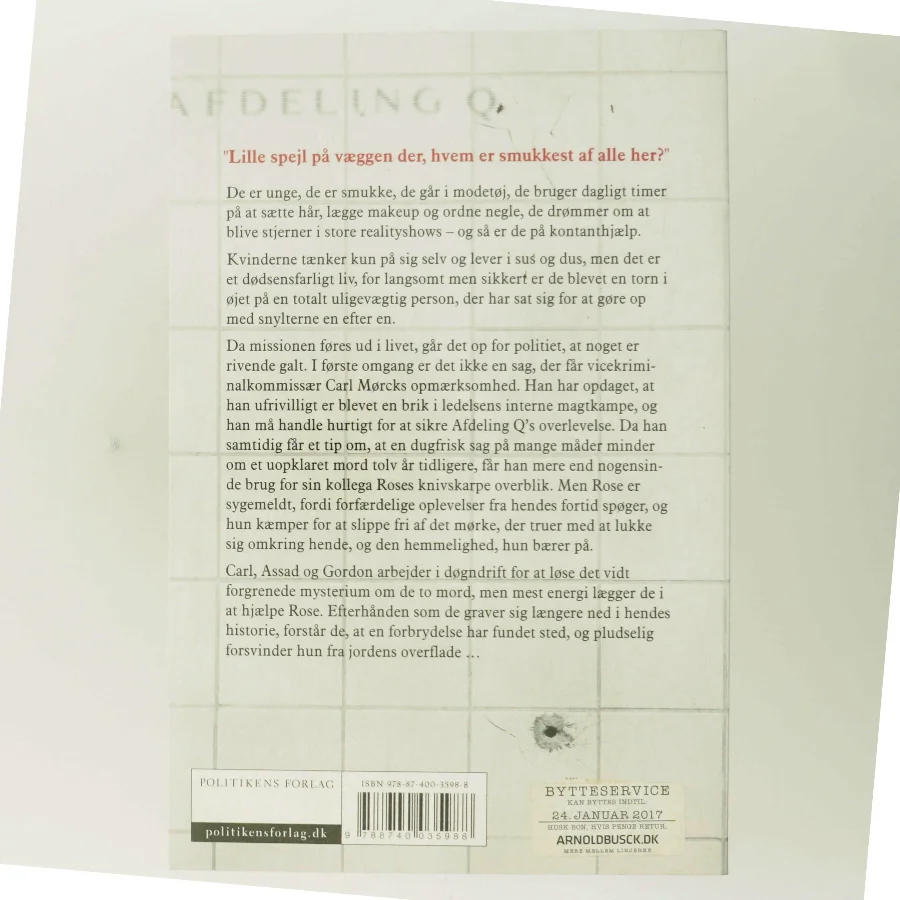 Selfies : krimithriller af Jussi Adler-Olsen (Bog)