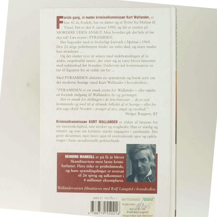 Pyramiden af Henning Mankell (Bog)