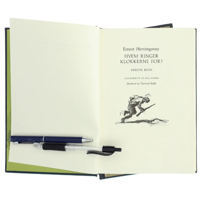 Hvem ringer klokkerne for? af Ernest Hemingway (Bog)