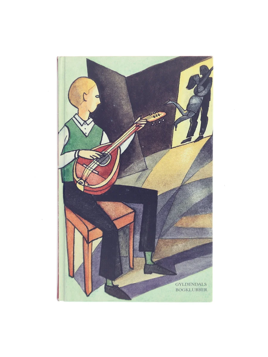 Forsiden af Den røde mandolin af Henning Mortensen