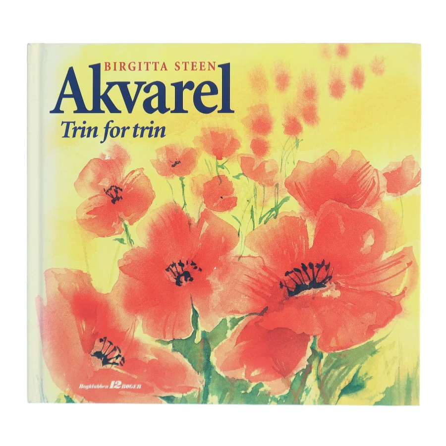 Akvarel Trin for trin af Birgitta Steen (Bog)
