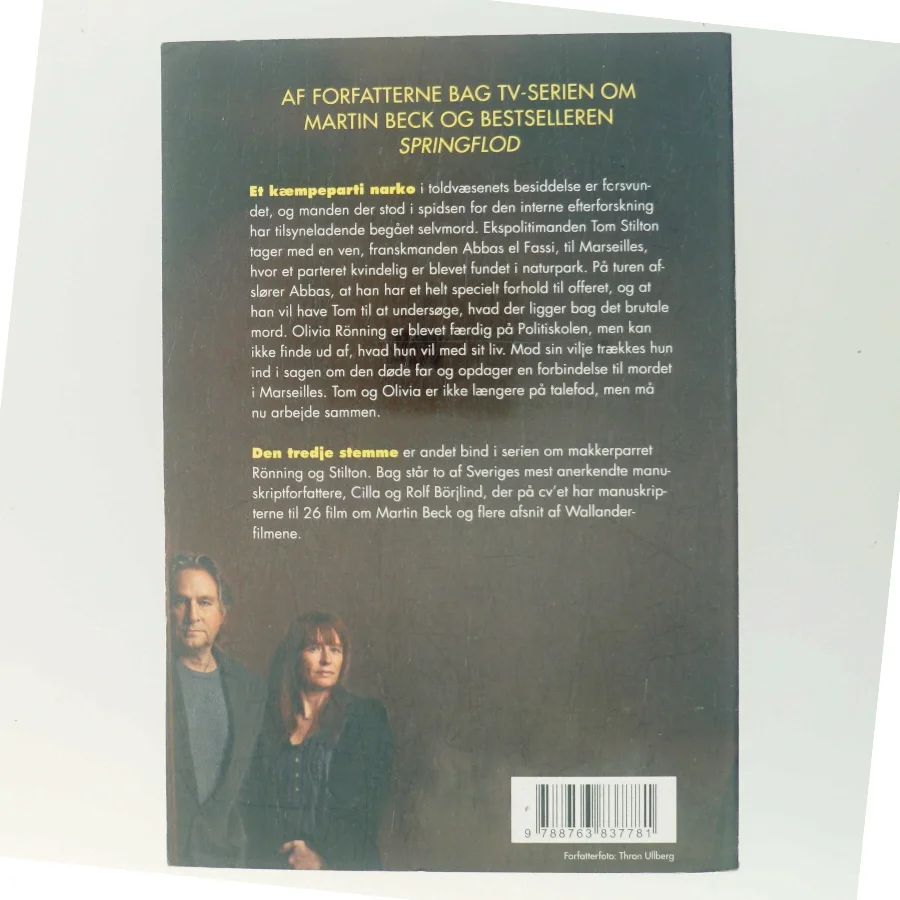 Den tredje stemme : krimi af Cilla Börjlind (Bog)