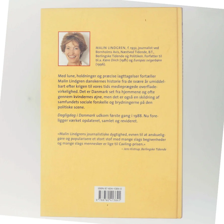 Dagligdag i Danmark : 1945-2000 : Bind 3 af Malin Lindgren (Bog)