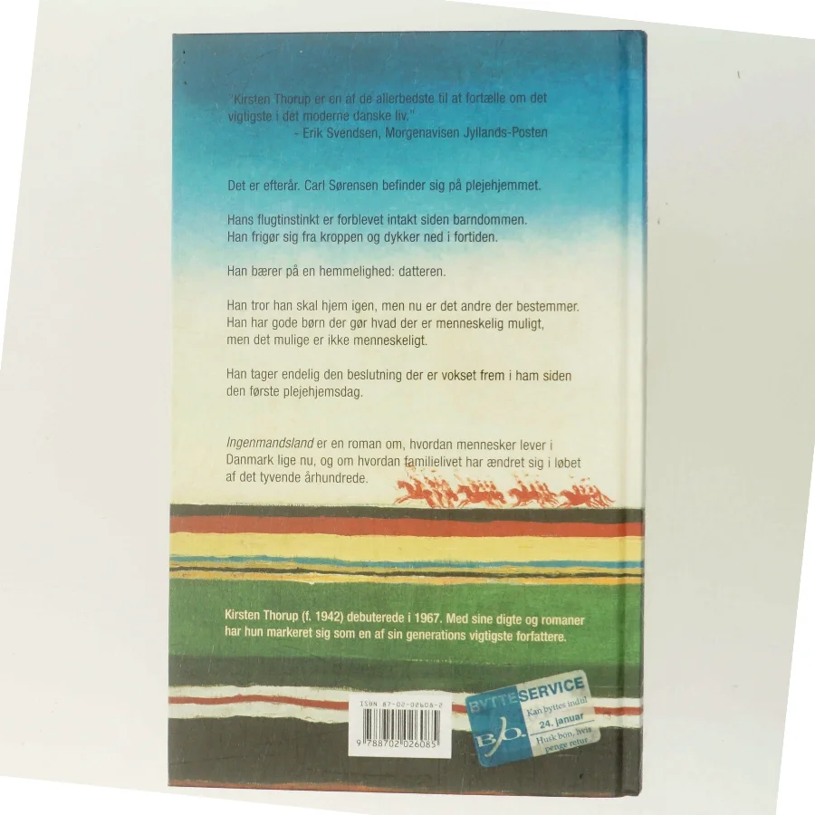 Ingenmansland fra Gyldendal af Kirsten Thorup (Bog)