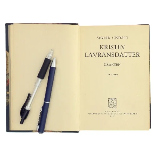 Kristin Lavransdatter af Sigrid Undset (Bog)