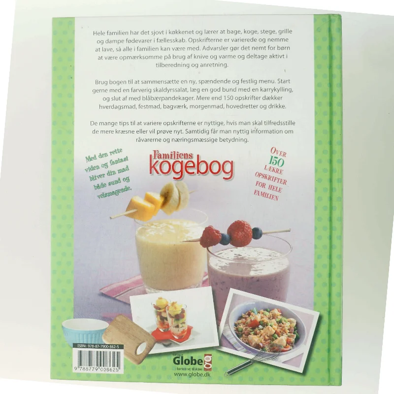 Familiens kogebog : madlavning med børnene af Denise Smart (Bog)