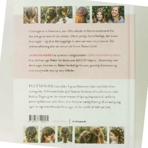 Fletninger : step by step-guide til de flotteste flettede frisurer af Laura Kristine Arnesen (Bog)