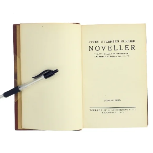 Noveller. Første bind (Bog)