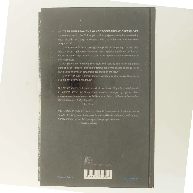 Hævnens gudinde af Sara Blædel (Bog)