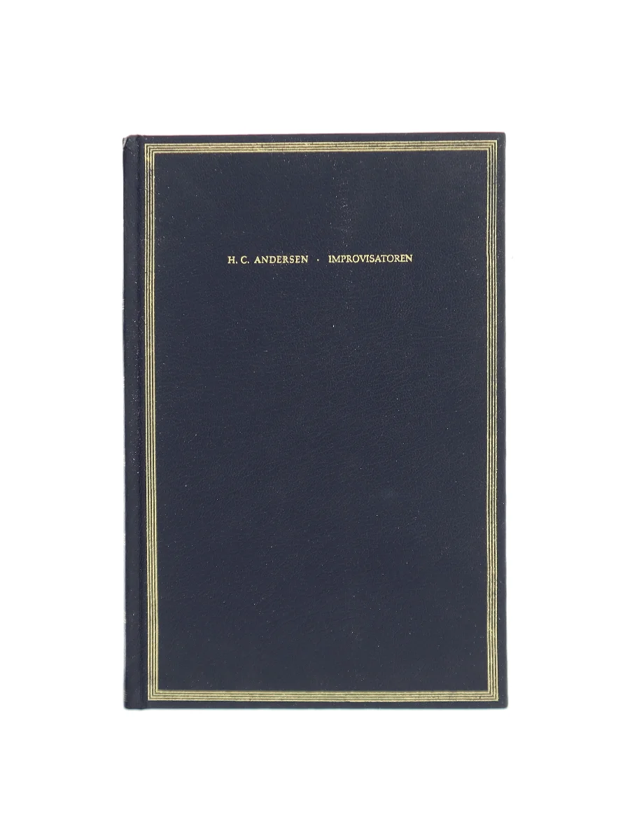 Forsiden af Improvisatoren af H. C. Andersen