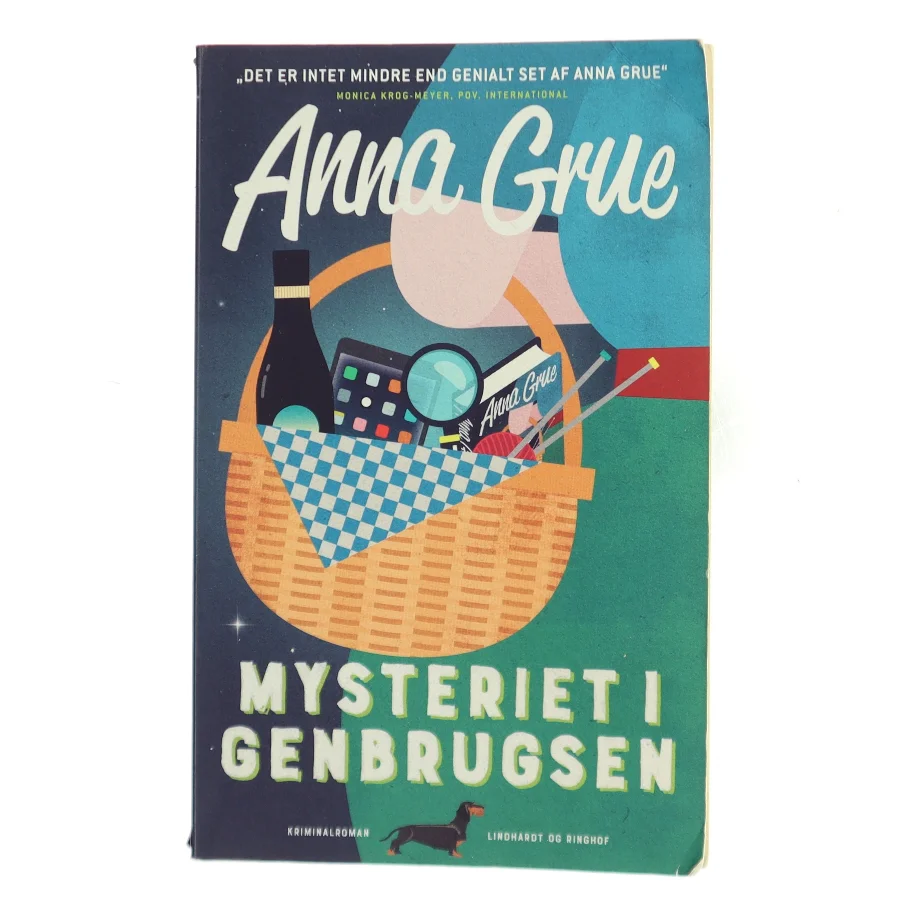 Mysteriet i Genbrugsen : kriminalroman af Anna Grue (Bog)