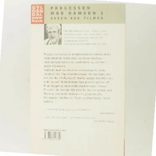 Processen mod Hamsun af Thorkild Hansen (f. 1927) (Bog)