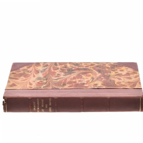 At Have og Ikke Have af Ernest Hemingway (Bog)