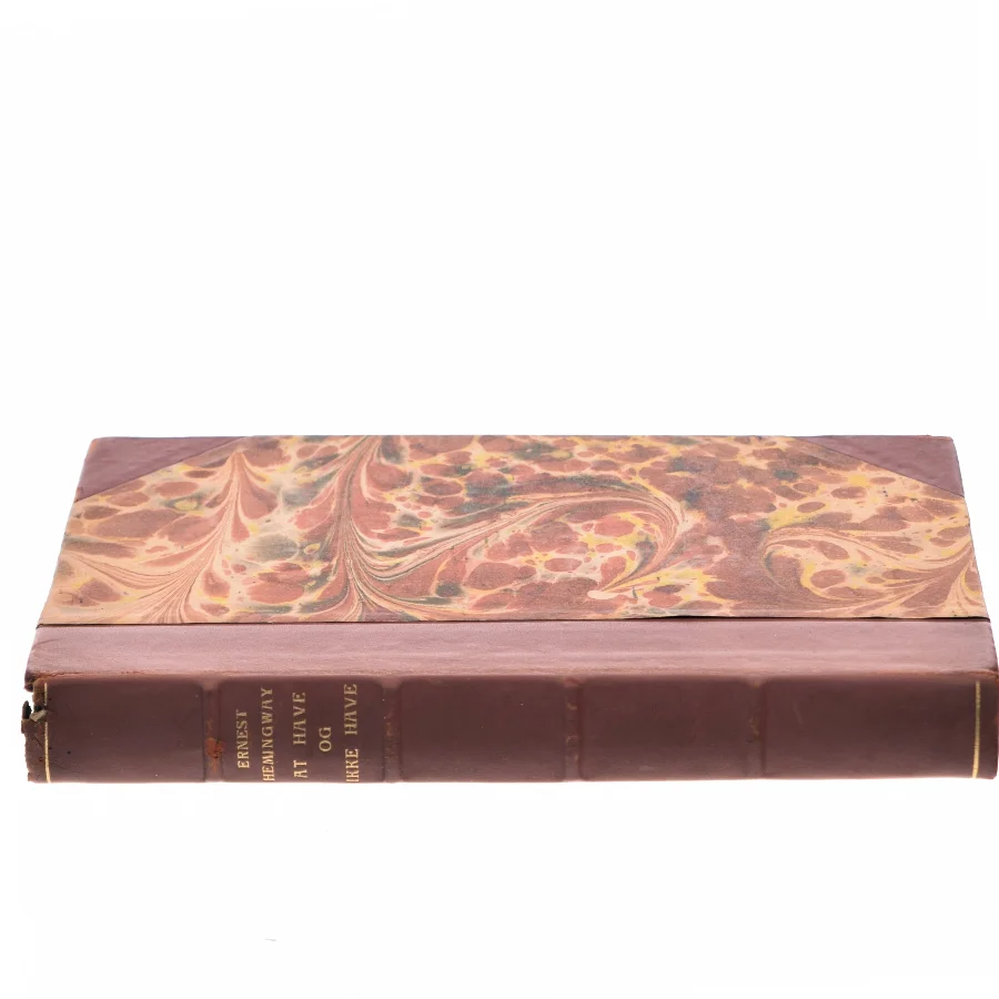 At Have og Ikke Have af Ernest Hemingway (Bog)