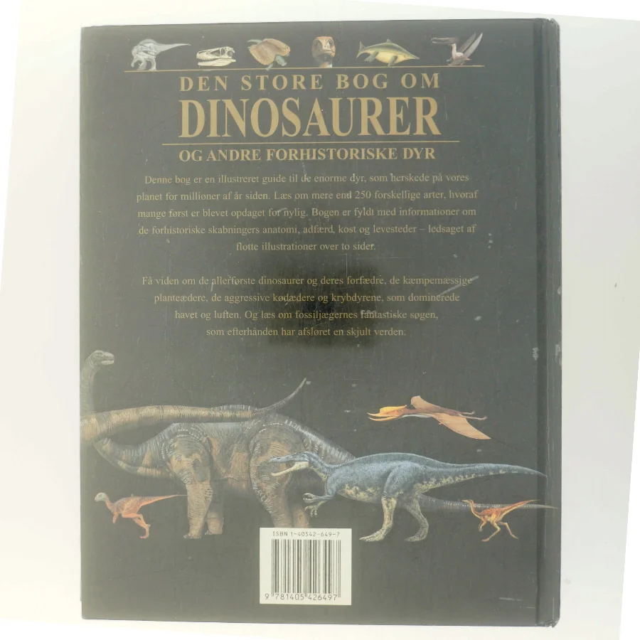Den store bog om dinosaurer og andre forhistoriske dyr (Bog)