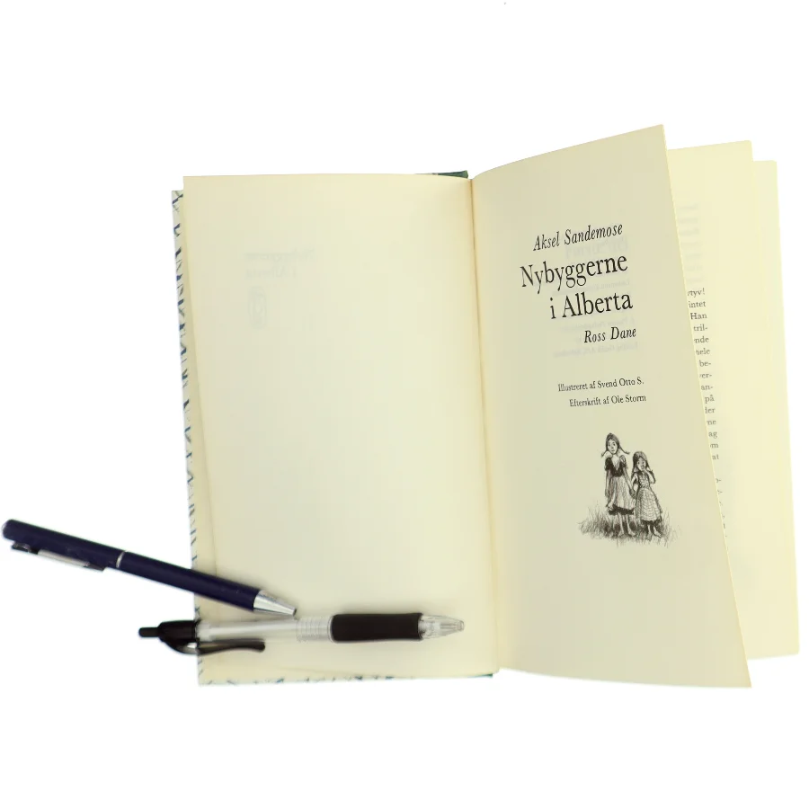 Nybyggerne i Alberta af Aksel Sandemose (Bog)