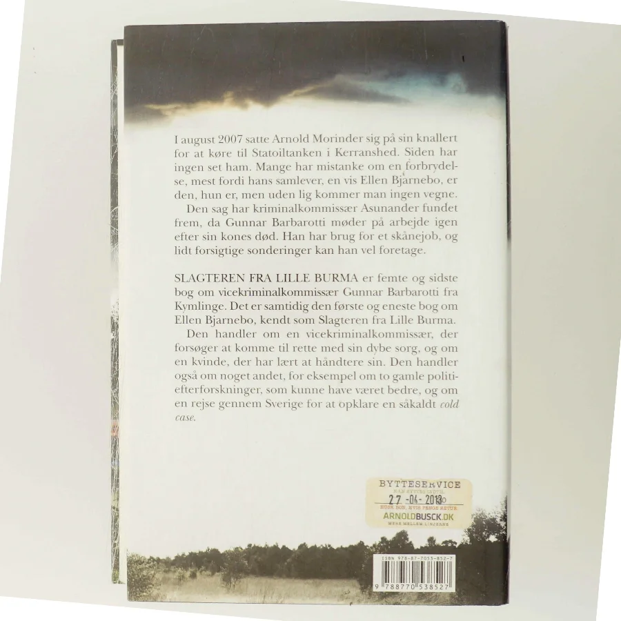 Slagteren fra Lille Burma af Håkan Nesser (Bog)