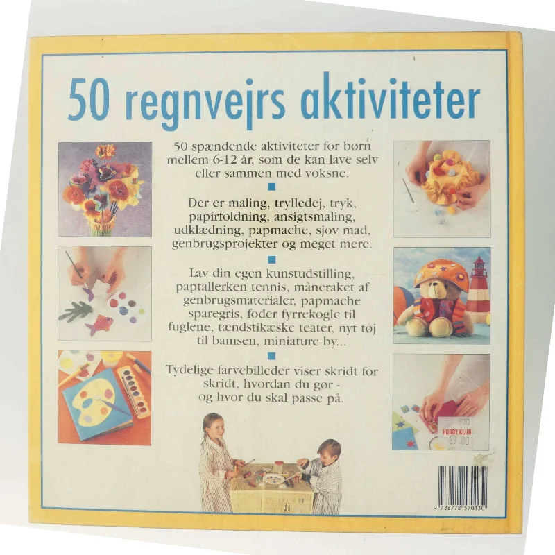 50 regnvejrs aktiviteter af Petra Boase (Bog)