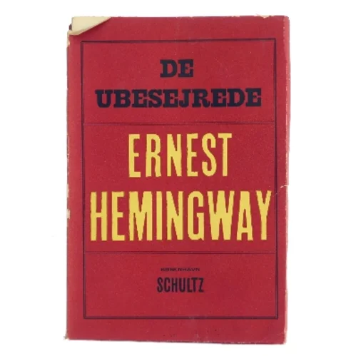 De ubesejrede af Ernest Hemingway (Bog)