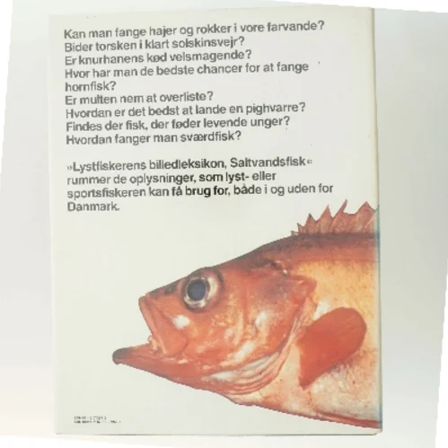 Lystfiskerens billedleksikon - Saltvandsfisk af Knud Larsen (Bog)