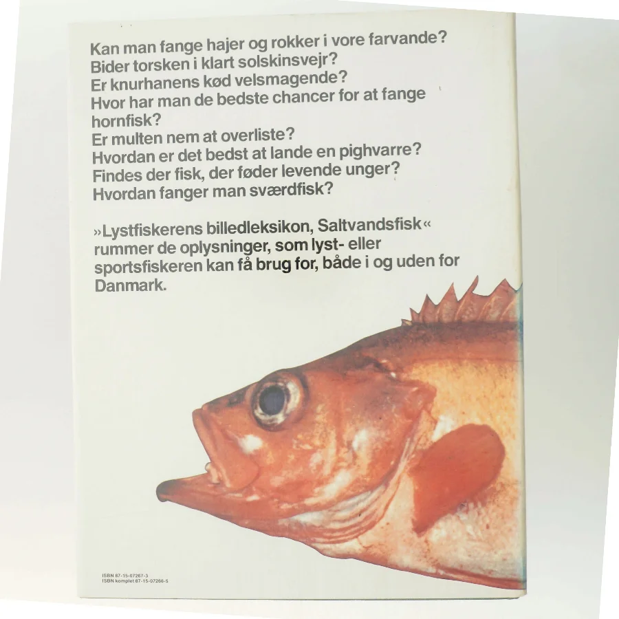 Lystfiskerens billedleksikon - Saltvandsfisk af Knud Larsen (Bog)